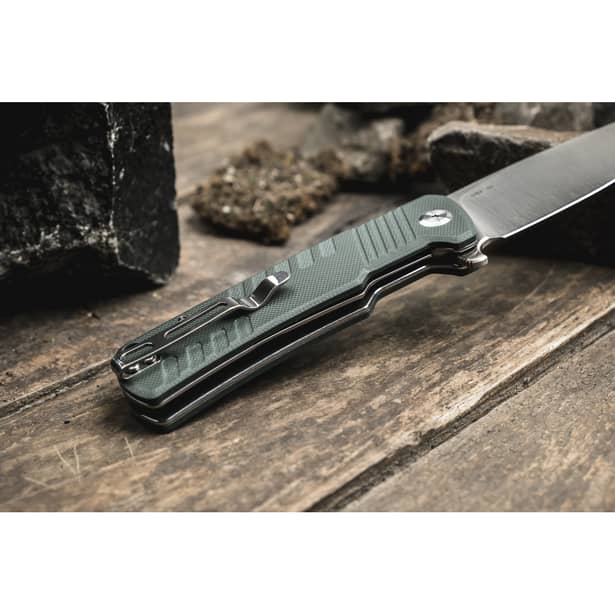 12 - Нож складной Ganzo G769-GR, зеленый