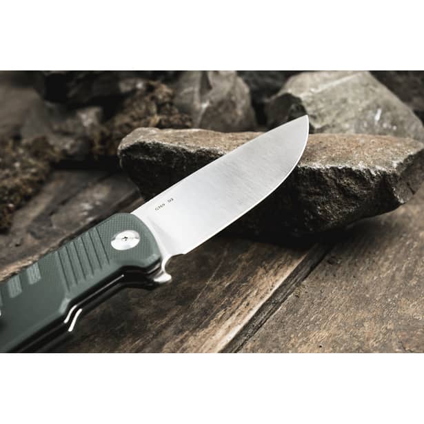 11 - Нож складной Ganzo G769-GR, зеленый