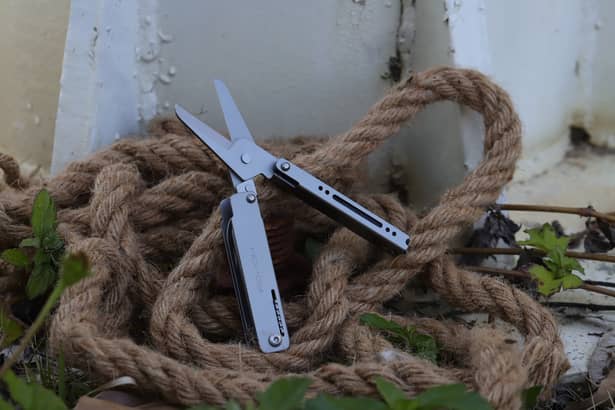 14 - Мультитул міні Roxon M3 зі змінними бітами, сірий