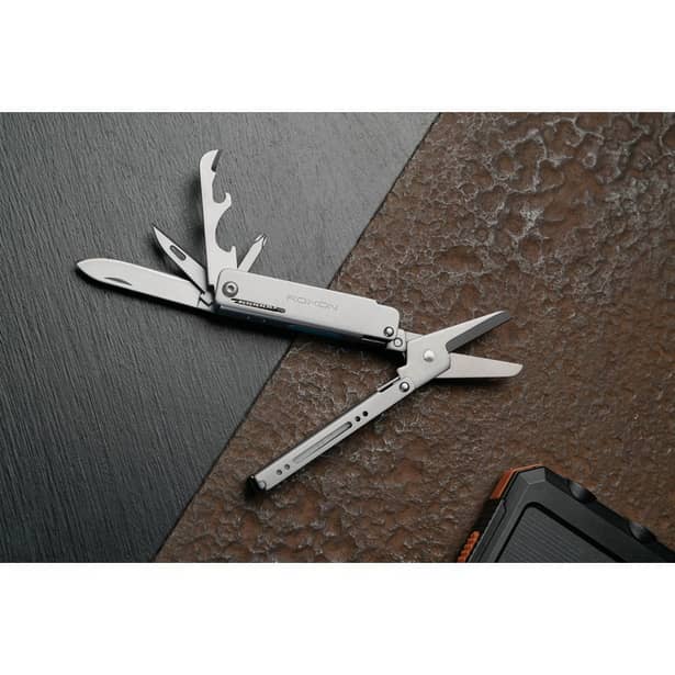 6 - Мультитул міні Roxon M3 зі змінними бітами, сірий