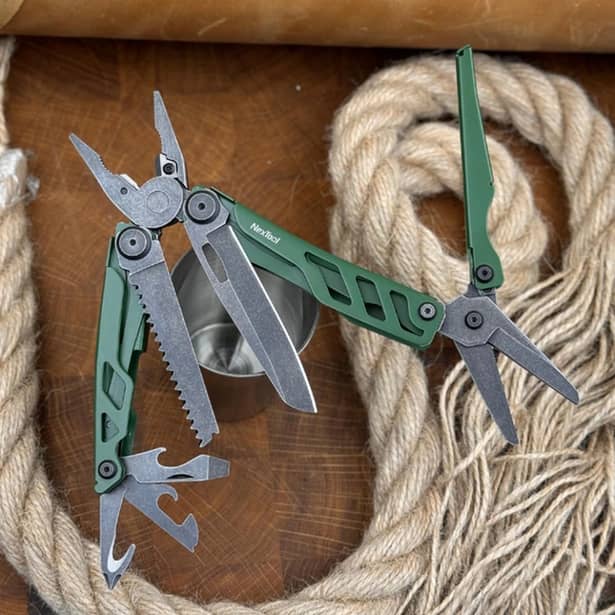 2 - Мультитул NexTool Flagship Pro, зелений