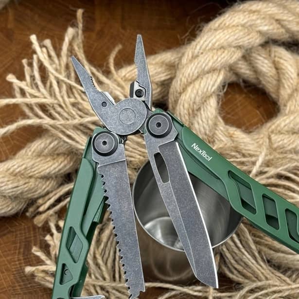 5 - Мультитул NexTool Flagship Pro, зелений