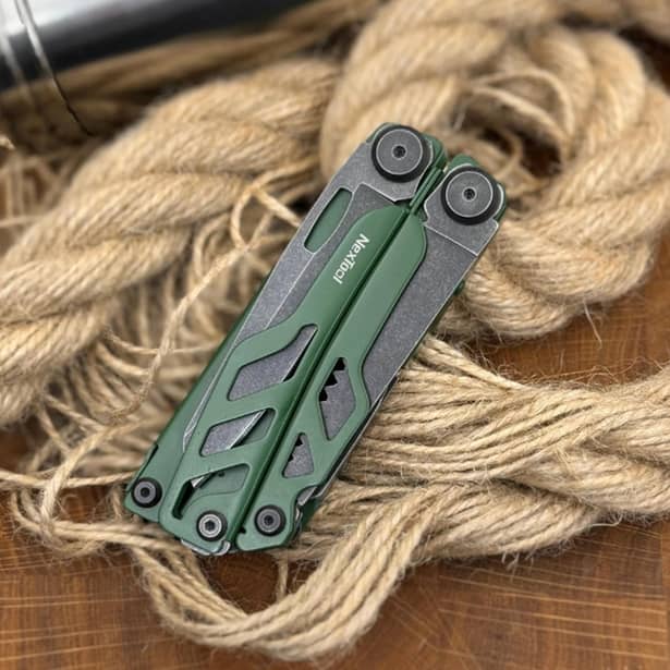 7 - Мультитул NexTool Flagship Pro, зелений