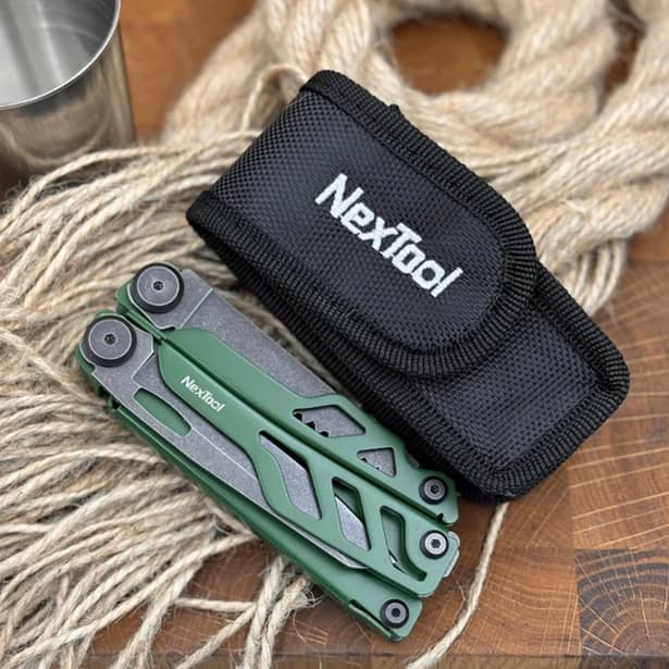 10 - Мультитул NexTool Flagship Pro, зелений