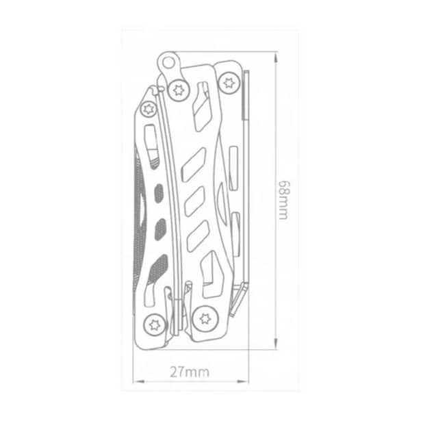 5 - Мультитул NexTool Flagship Pro, чорний