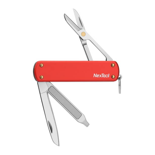 1 - Мультитул NexTool Mini Pocket Knife, червоний