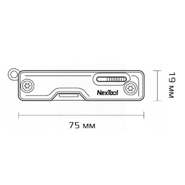 3 - Мультитул NexTool Multi Functional Knife, хакі