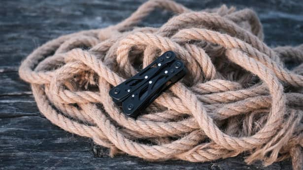 9 - Мультитул Multi Tool Ganzo G104 S чорний