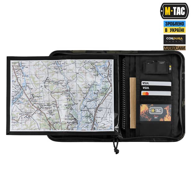 27 - Планшет-органайзер M-TAC А5 Elite Multicam Black