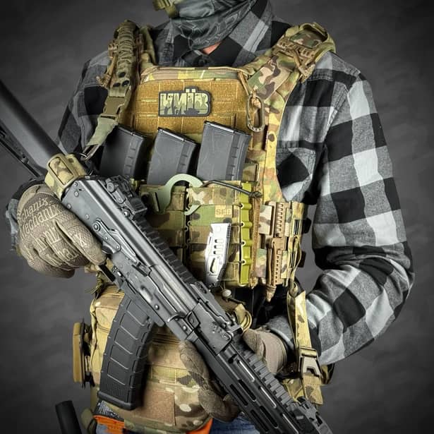 3 - Одноточечный ремень с комплектом креплений к плитоноске RAGNAROK THOR Мультикам+Олива