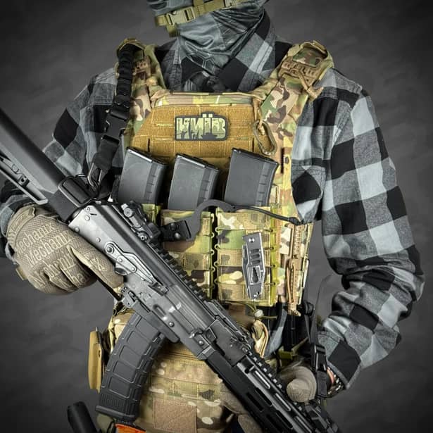 3 - Одноточечный ремень с комплектом креплений к плитоноске RAGNAROK THOR Черный