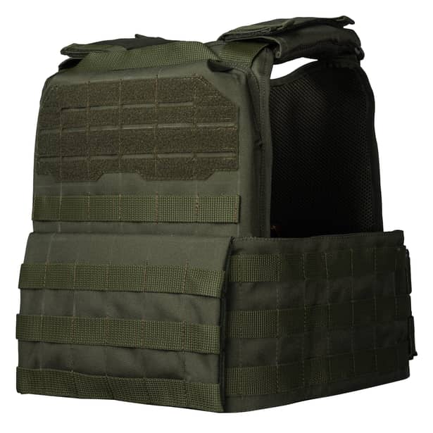 3 - Плитоноска Ares Gen.2 З системою швидкого скидання, для бронеплит розміром 25х30 см. Колір Олива