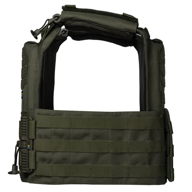 4 - Плитоноска Ares Gen.2 З системою швидкого скидання, для бронеплит розміром 25х30 см. Колір Олива