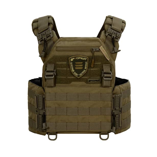 2 - Плитоноска Warmor Gen.3 Pro с системой быстрого сброса. Molle. Цвет Олива