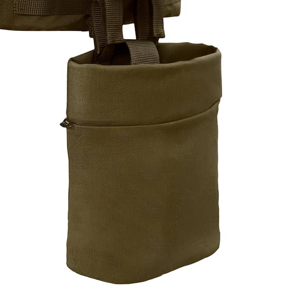 8 - Плитоноска Warmor Gen.3 Pro Max. Система быстрого сброса. (Комплект 7 подсумков). Цвет Олива