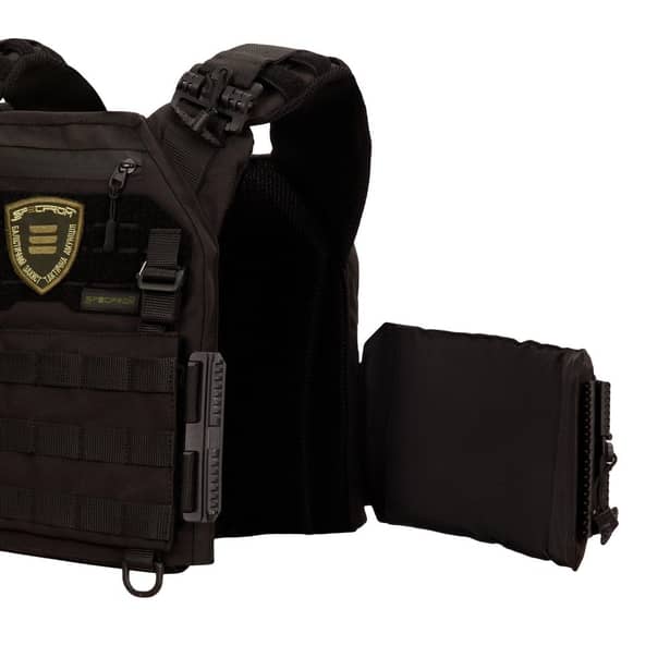 3 - Плитоноска Warmor Gen.3 Pro з системою швидкого скидання. Molle. Колір Чорний