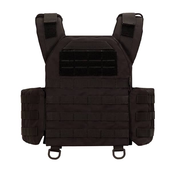 7 - Плитоноска Warmor Gen.3 Pro з системою швидкого скидання. Molle. Колір Чорний