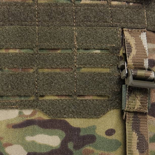 9 - Плитоноска Warmor Gen.4 (Комплект 4 підсумки) з системою швидкого скидання. Molle. Колір Мультикам