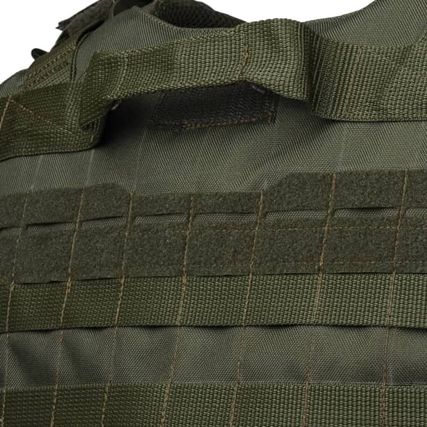 10 - Плитоноска Warmor Gen.4 (Комплект 4 подсумки) с системой быстрого сброса. Molle. Цвет Олива.