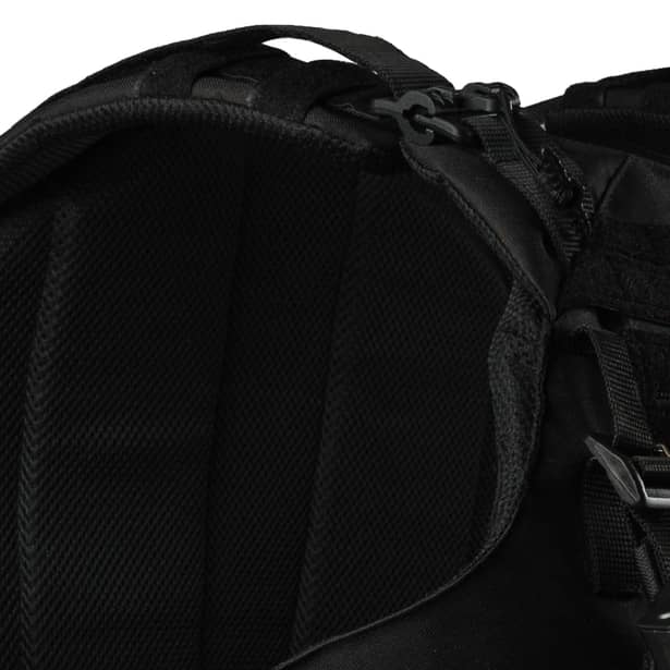 9 - Плитоноска Warmor Gen.4 (Комплект 4 подсумки) с системой быстрого сброса. Molle. Цвет Черная