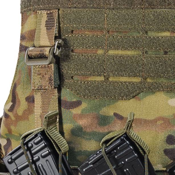 5 - Плитоноска Warmor Gen.4 Max. Система быстрого сброса. (Комплект 9 подсумков). Цвет Мультикам