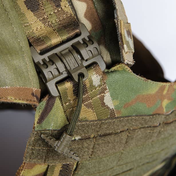 8 - Плитоноска Warmor Gen.4 Max. Система быстрого сброса. (Комплект 9 подсумков). Цвет Мультикам