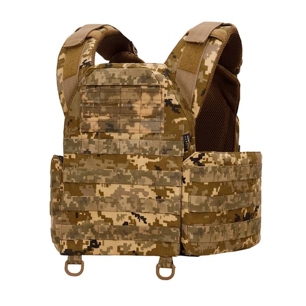 2 - Плитоноска Warmor Gen.3 Pro з системою швидкого скидання. Molle. Колір Піксель