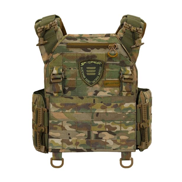 3 - Плитоноска Warmor Gen.3 Pro з системою швидкого скидання. Molle. Колір Мультикам