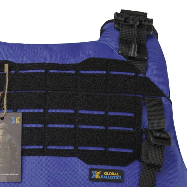 7 - Плитоноска Warmor gen.4. Синий. Размер L/XL.