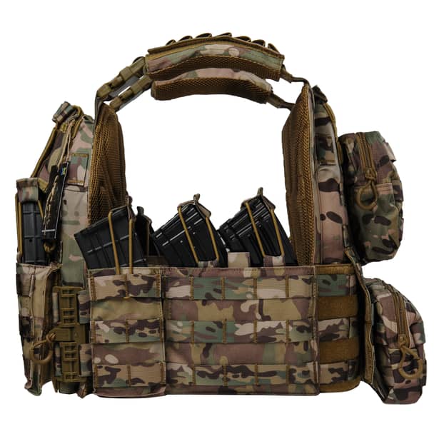 3 - Плитоноска Yakeda с сиcтемой быстрого сброса. Мультикам