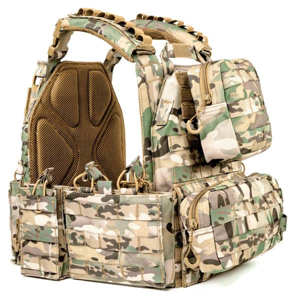 3 - Плитоноска разгрузка на 9 магазинов. Мультикам