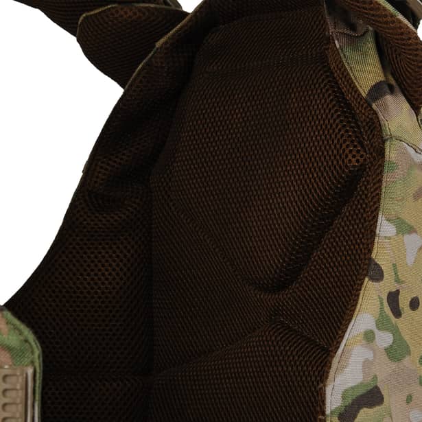 8 - Плитоноска женская Warmor gen.3 FL (for Ladies). Без подсумков. С быстрым боковым и верхним сбросом (без плит). Мультикам.