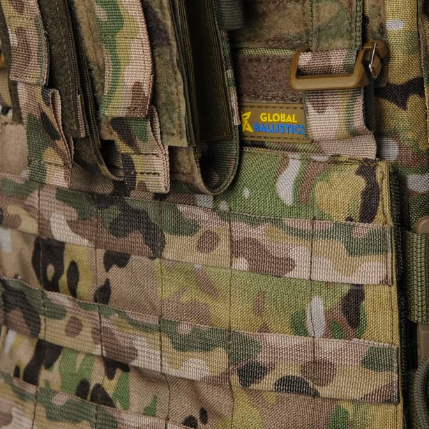 9 - Плитоноска женская Warmor gen.3 FL MAX (for Ladies). С максимальным набором подсумков и защитой шеи 1 класс ДСТУ. Мультикам.