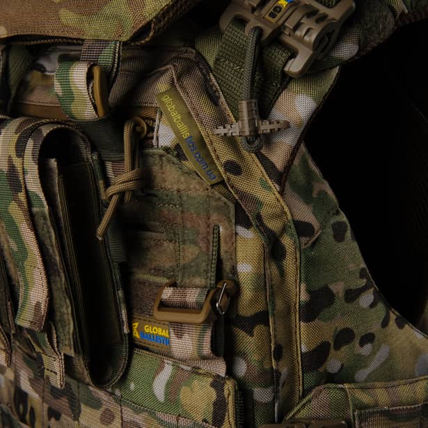 10 - Плитоноска женская Warmor gen.3 FL MAX (for Ladies). С максимальным набором подсумков и защитой шеи 1 класс ДСТУ. Мультикам.