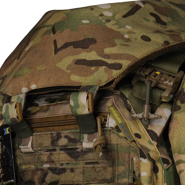 5 - Плитоноска жіноча Warmor gen.3 FL MAX (for Ladies) (без плит). З максимальним набором підсумків, захистом шиї та плечей по 1 класу ДСТУ. Мультикам.