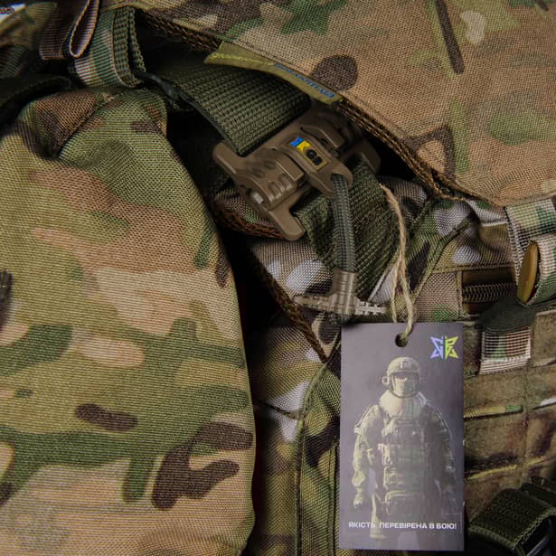 14 - Плитоноска жіноча Warmor gen.3 FL MAX (for Ladies) (без плит). З максимальним набором підсумків, захистом шиї та плечей по 1 класу ДСТУ. Мультикам.