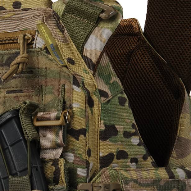 7 - Плитоноска женская Warmor gen.3 FL (for Ladies). С подсумками под магазины АК и быстрым боковым и верхним сбросом (без плит). Мультикам.