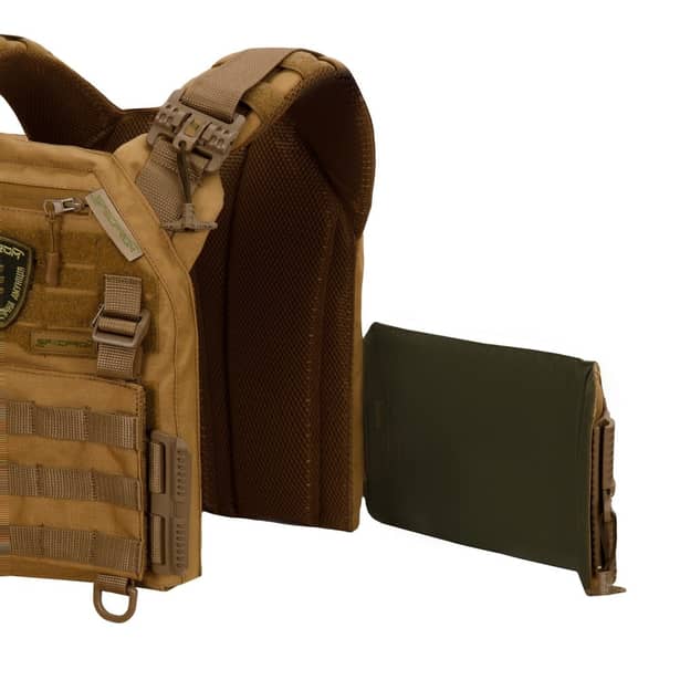 3 - Плитоноска Warmor Gen.3 Pro з системою швидкого скидання. Molle. Колір Койот