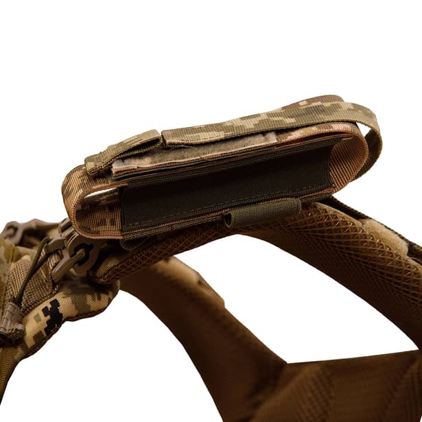 11 - Плитоноска Warmor gen.3 Pro Max XL Піксель ММ14. Система швидкого скидання. 7 підсумок. (Великого розміру)