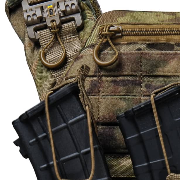 5 - Плитоноска BOGUNKA PRO з системою швидкого скидання. (Комплект 3 підсумки під АК + турнікет). Колір Мутьтикам