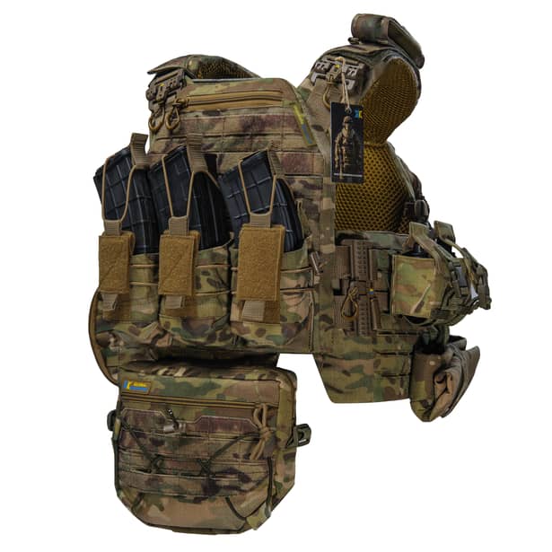 1 - Плитоноска BOGUNKA MAX з системою швидкого скидання. Мультикам