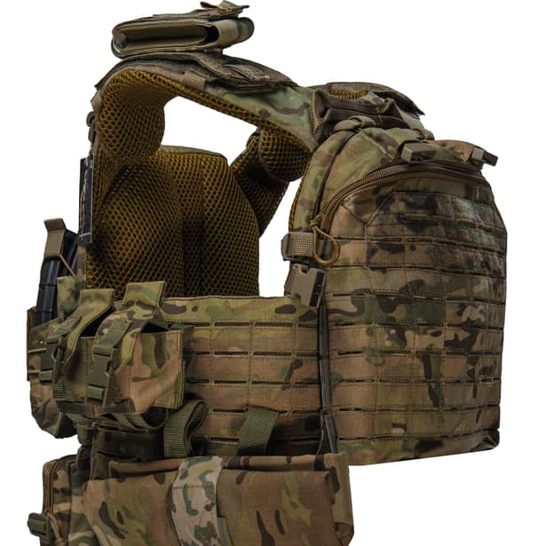 2 - Плитоноска BOGUNKA MAX з системою швидкого скидання. Мультикам