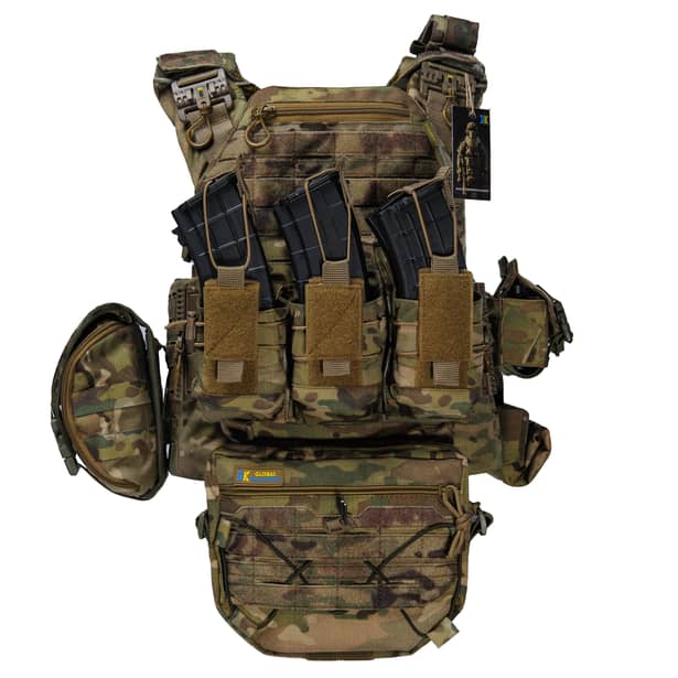 3 - Плитоноска BOGUNKA MAX з системою швидкого скидання. Мультикам