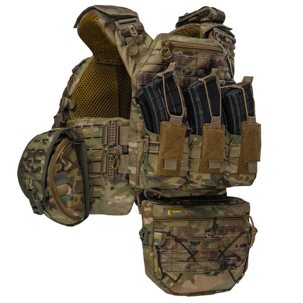 4 - Плитоноска BOGUNKA MAX з системою швидкого скидання. Мультикам