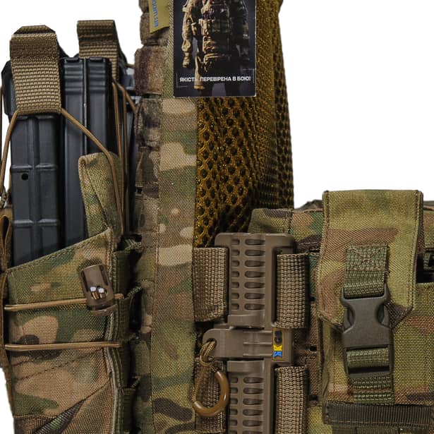 6 - Плитоноска BOGUNKA MAX з системою швидкого скидання. Мультикам