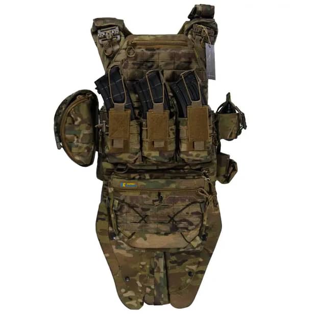 7 - Плитоноска BOGUNKA PRO MAX  з системою швидкого скидання. Мутьтикам