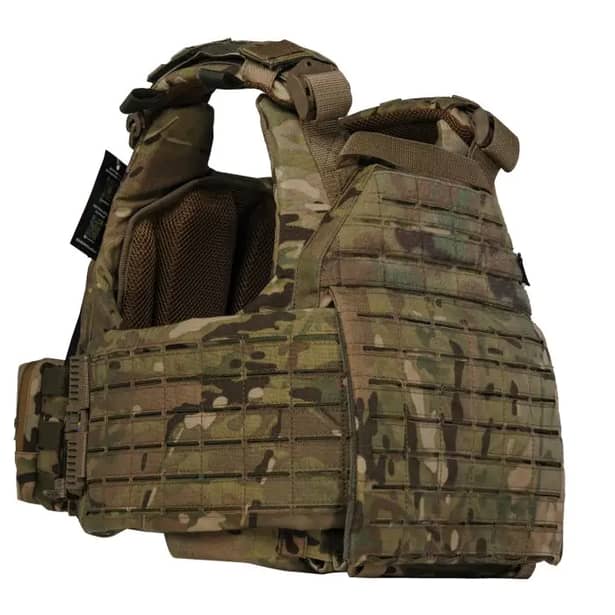 5 - Плитоноска Warmor Gen.6. З системою швидкого скидання, для бронеплит розміром 25х30 см. Колір Мультикам