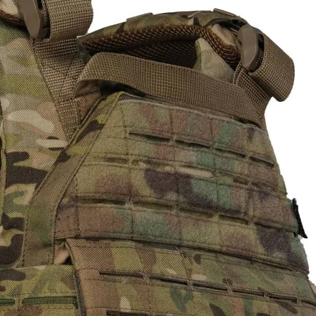 6 - Плитоноска Warmor Gen.6. З системою швидкого скидання, для бронеплит розміром 25х30 см. Колір Мультикам