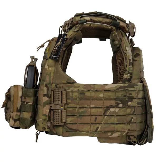 3 - Плитоноска Warmor Gen.6. Мультикам. Органайзер комбинирований под 3 магазина