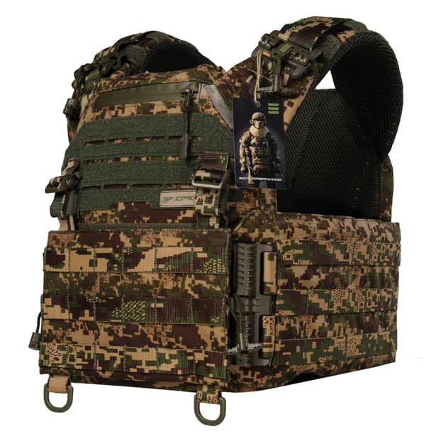 1 - Плитоноска Warmor gen.3 Pro SPECPROM з системою швидкого скидання. Хижак